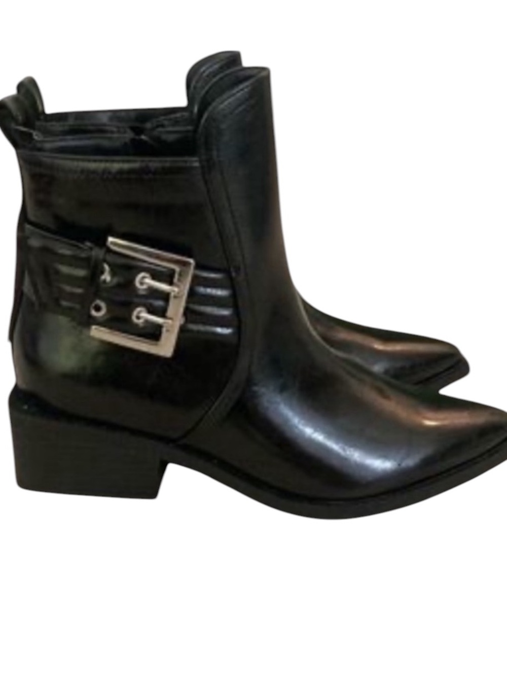 Women's Giovanna Buckle Ankle Boots with Memory Foam Insole #western #whimsygoth